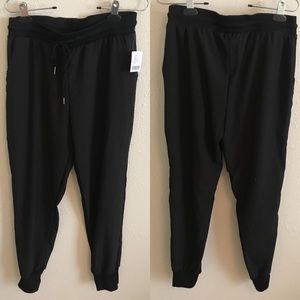 Urban Outfitters black dressy joggers NWT